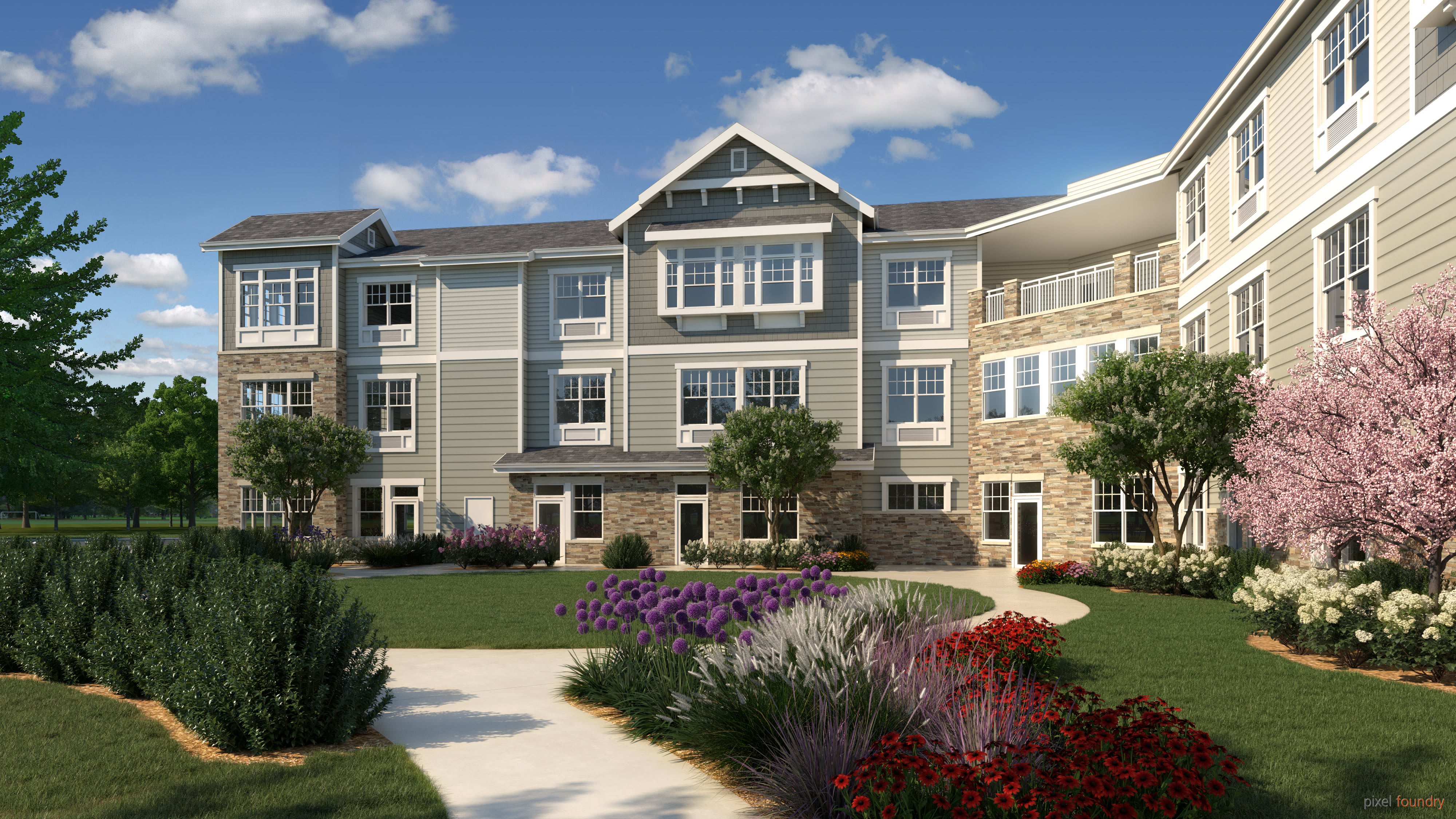 Anthology of Farmington Hills community exterior