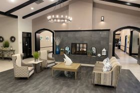 CareOne at Livingston Assisted Living indoor common area