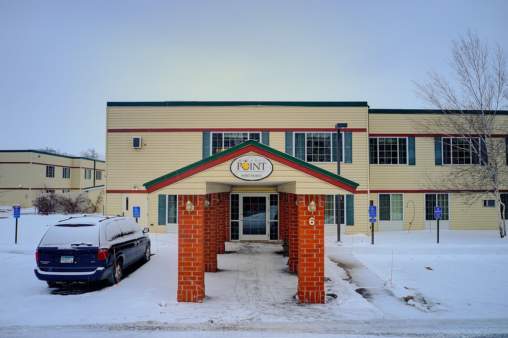 Nature’s Point Assisted Living community entrance