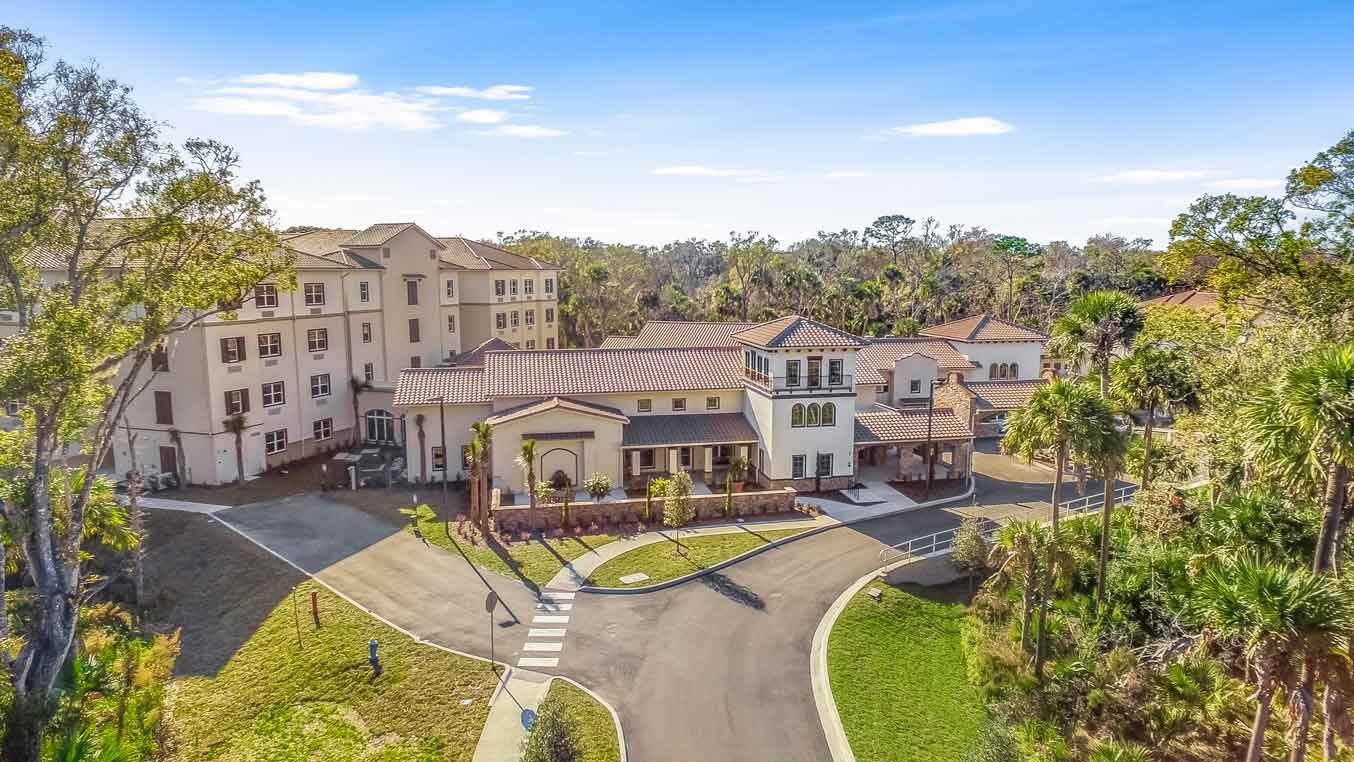 Tuscan Gardens of Palm Coast Aerial view of community