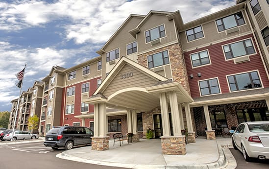 Cardigan Ridge Senior Living community exterior