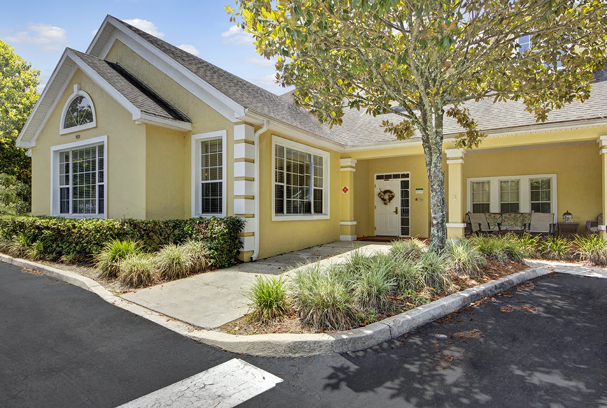 Trustwell Living at Hunters Crossing Place Memory Care community exterior