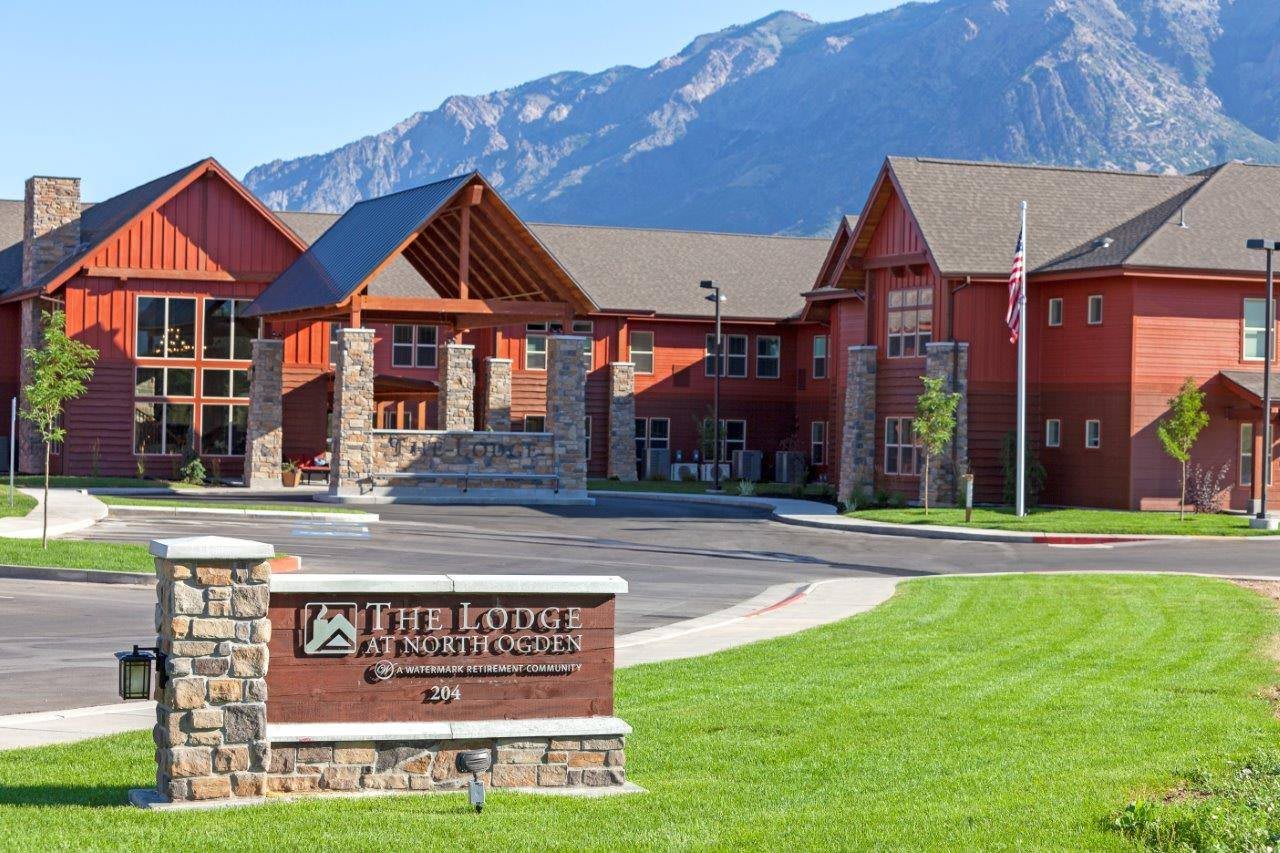 The Lodge in North Ogden community exterior