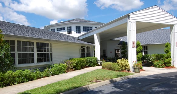 The Landmark community entrance