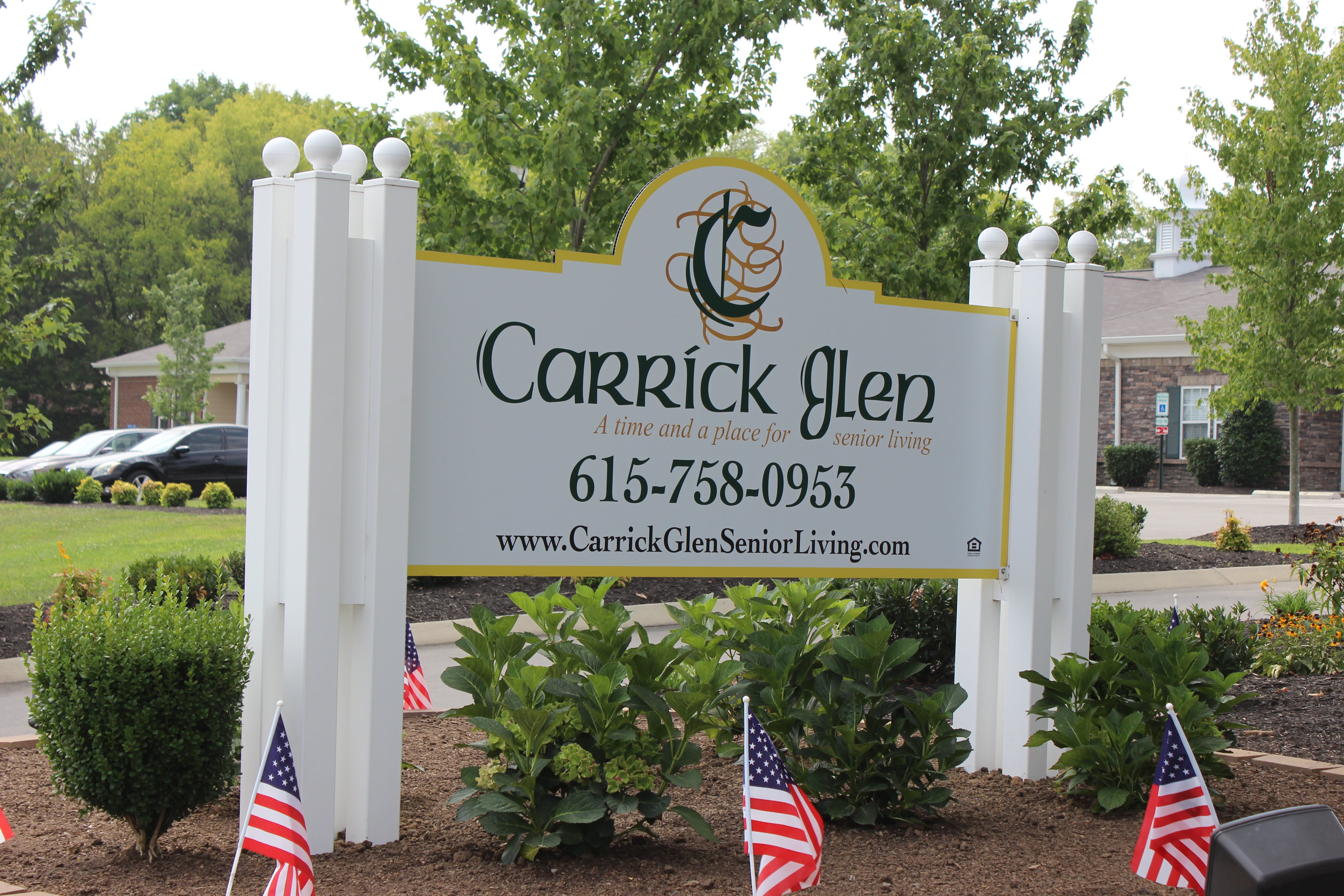 Carrick Glen Senior Living community exterior