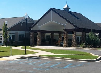 Spring Park Assisted Living and Memory Care outdoor common area