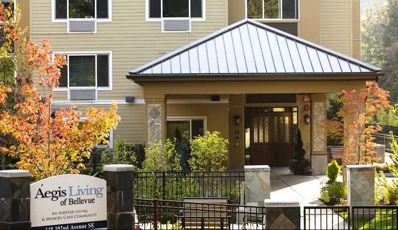 Aegis Bellevue community exterior