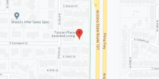 Tuscan Place Assisted Living Home in google map