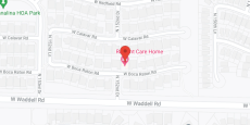 Radiant Care Home in google map