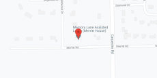 Memory Lane Merritt Assisted Living in google map