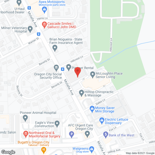 Mcloughlin Memory Care in google map