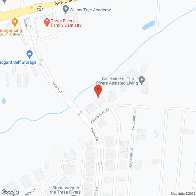 Creekside Villas in google map