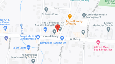 Cambridge in google map