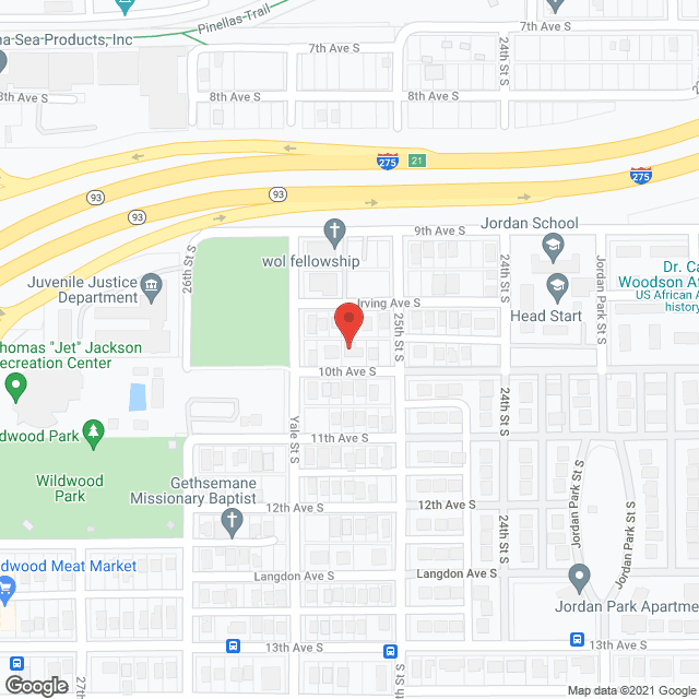 Southern Oasis Home Care in google map