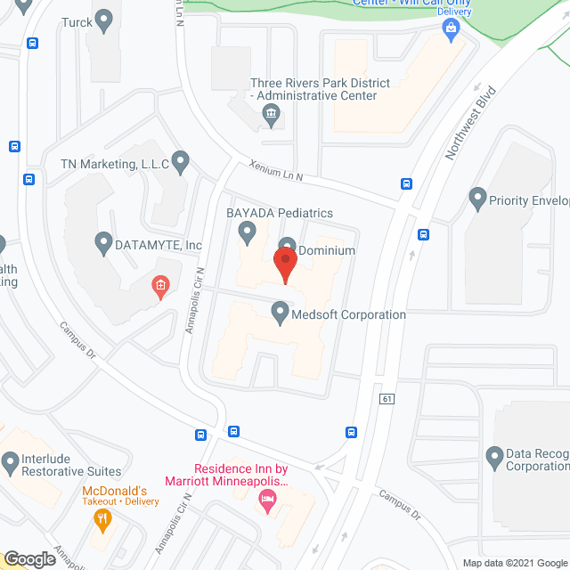 Dominium in google map