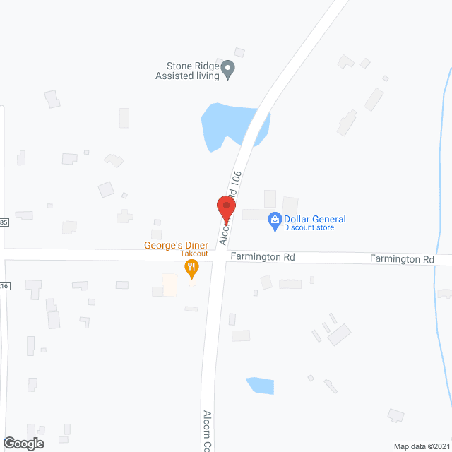 StoneRidge of Farmington in google map