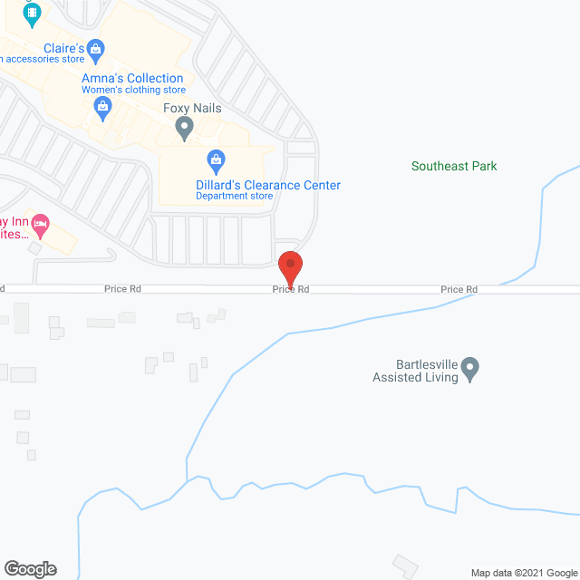 Bartlesville Assisted Living in google map