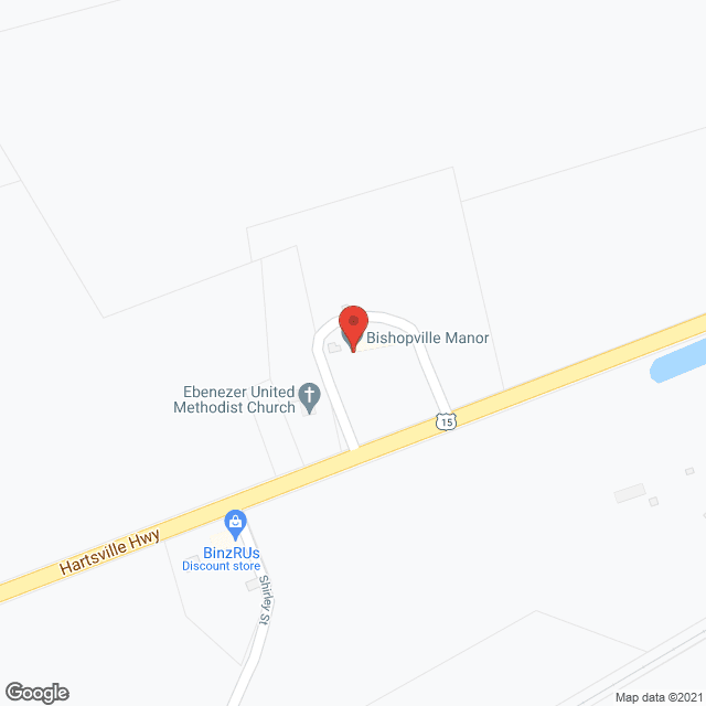 Bishopville Manor in google map