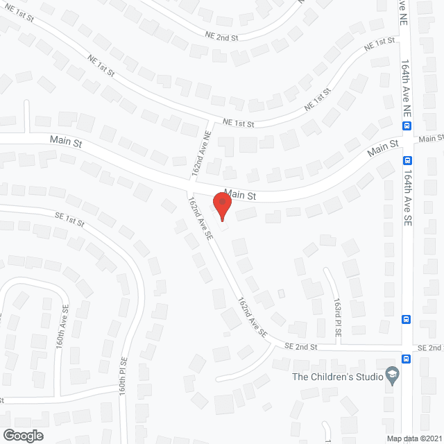 Bellevue Elderly Care in google map