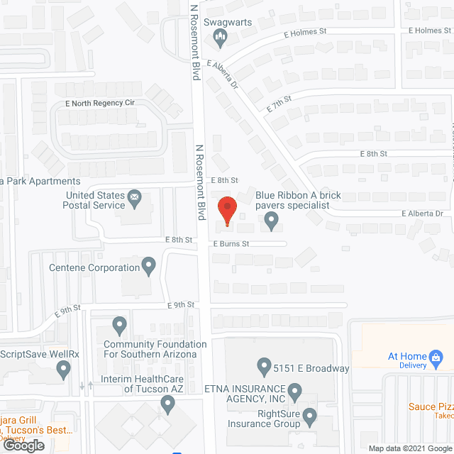 Chester's House in google map