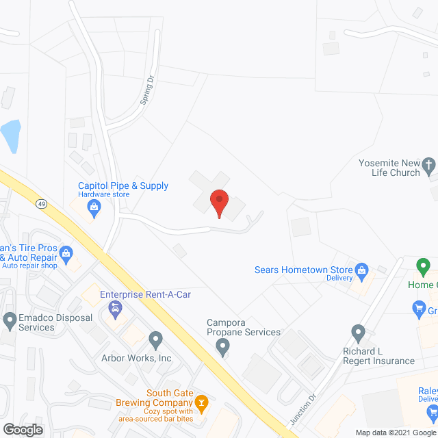 Oakhurst Healthcare and Wellness in google map