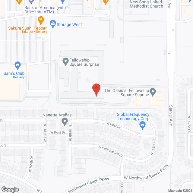 Fellowship Square -DUPLICATE in google map