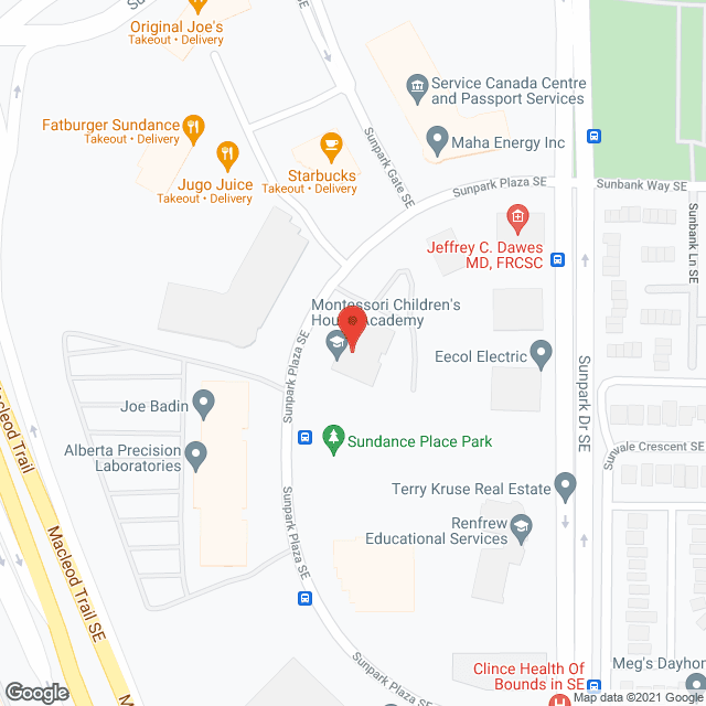 AgeCare Corporate Office (public) DUPL in google map