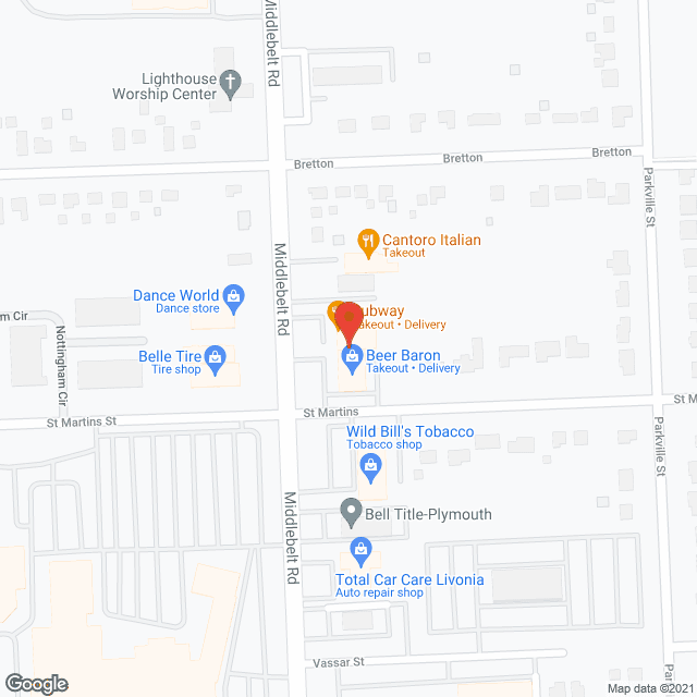 Crystal's care in google map