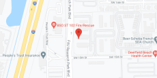 Praxis of Deerfield Beach in google map