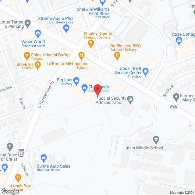 Veritas in google map