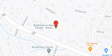 Brightview on New Canaan in google map