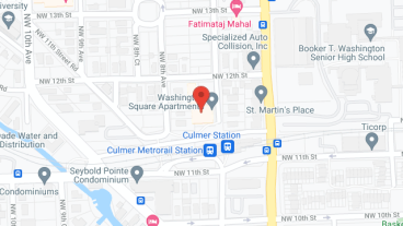 Washington Square Apartments in google map