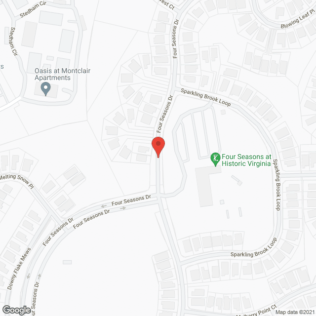 Rose Hill Assisted Living in google map