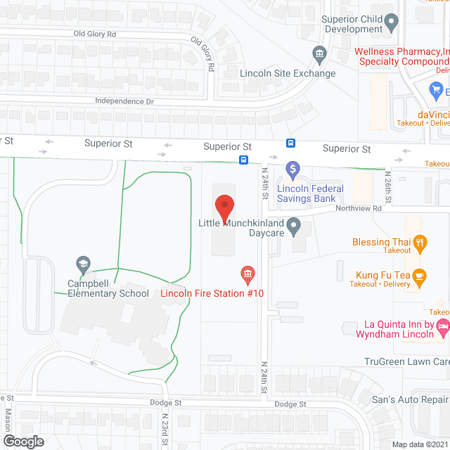 Independence Houses at Northview Pines in google map