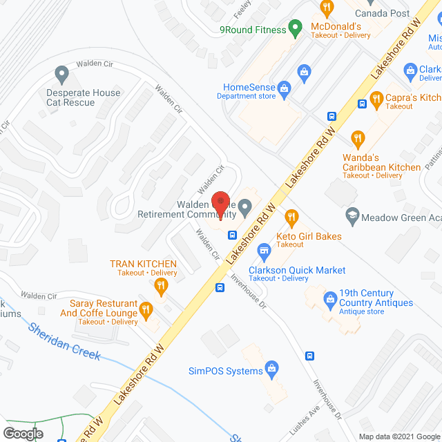 Walden Circle Retirement Community in google map