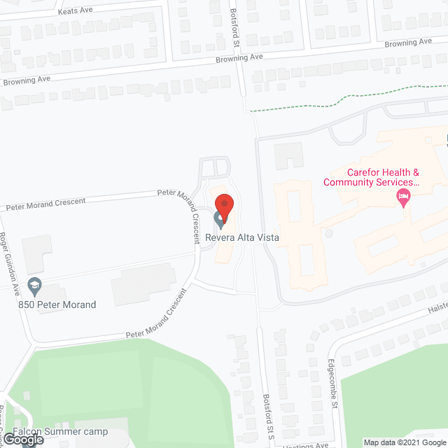 Alta Vista Retirement Community in google map