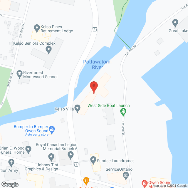 Kelso Villa Retirement Home in google map