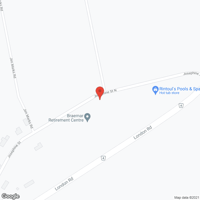 Braemar Retirement Centre in google map