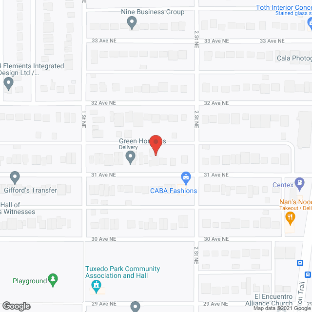 31St Avenue Group Home (public) in google map