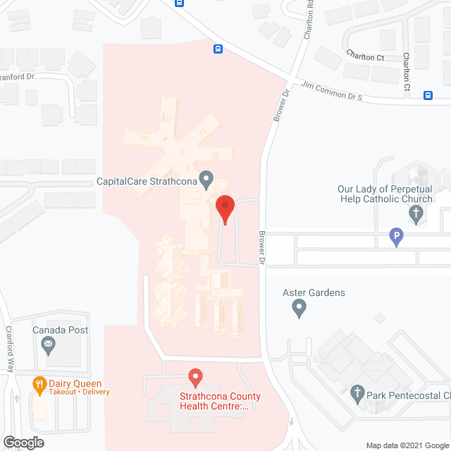 Capital Care Strathcona (Public) in google map