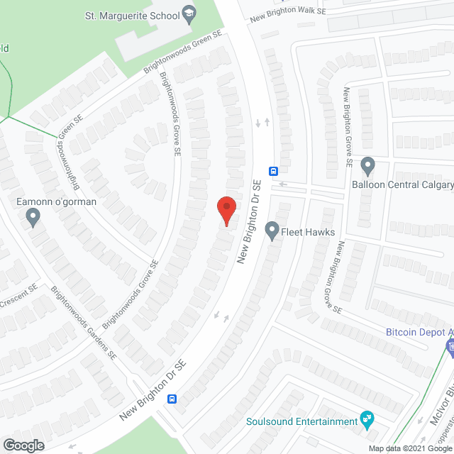 Secura Care Homes Inc. (public) in google map