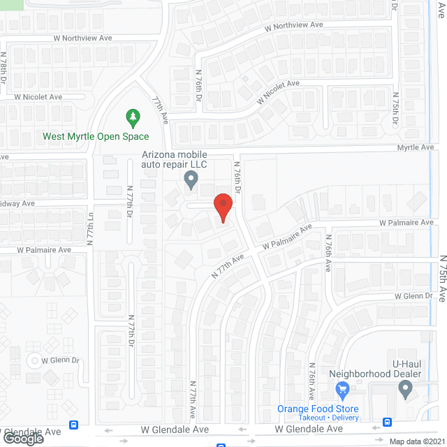 Rose Garden II in google map