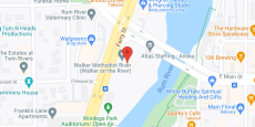 Walker on the River in google map