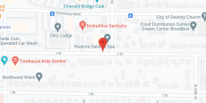 Suburban Living in google map