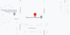 Edgewood Flandreau in google map