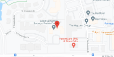 Creekside Apartments in google map