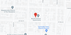Blume-Alumni in google map