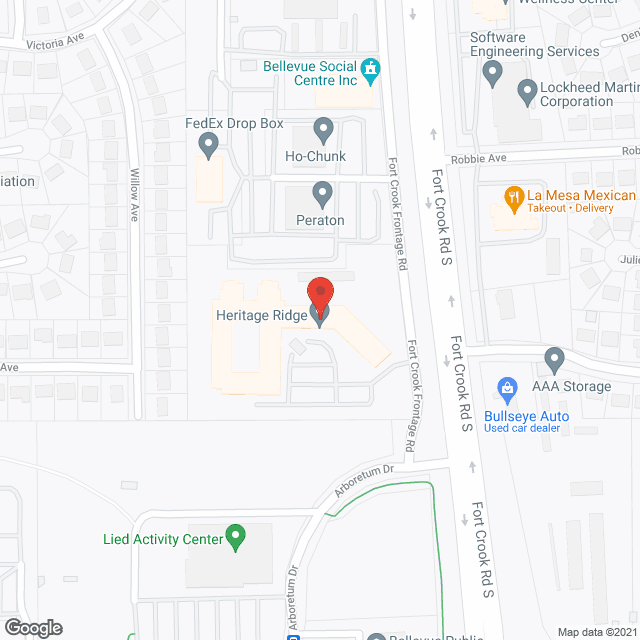 Heritage Ridge Retirement Community in google map