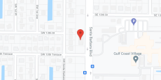 Cape Coral Shores in google map