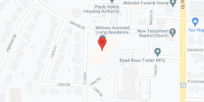 The Willows in google map